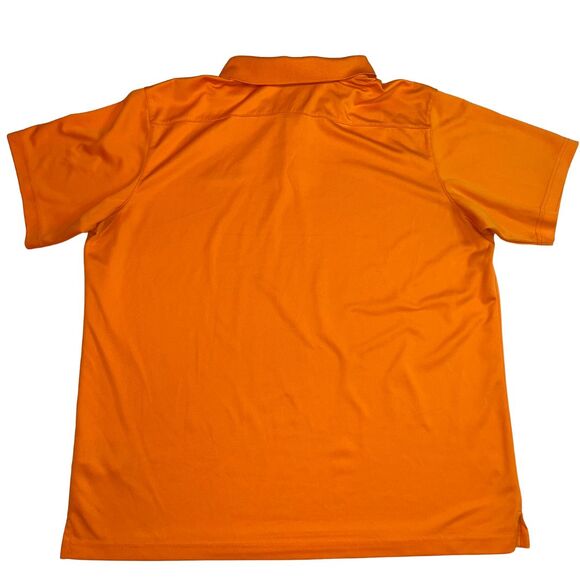 Columbia Polo Mens XL Orange Omni Shade Sun Protection Outdoor Golf Travel Shirt - Picture 6 of 12